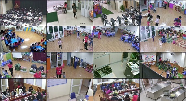 Lắp đặt camera quan sát Lắp đặt camera tại trường học, bệnh viện