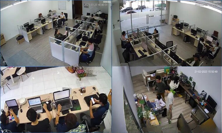 Lắp đặt camera quan sát Lắp đặt camera tại văn phòng, doanh nghiệp tại Tiền Giang