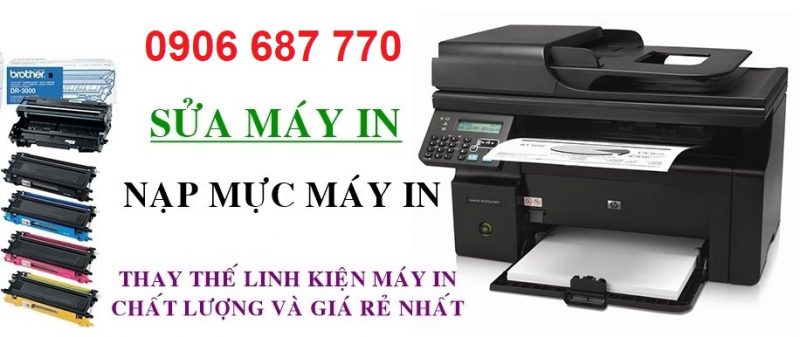 DỊCH VỤ NẠP THAY MỰC MÁY IN LONG AN TẬN NƠI NHANH