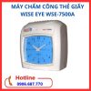 Máy chấm công thẻ giấy Wise Eye WSE-7500A/D- Hàng chính hãng MAY CHAM CONG BANG KHUON MAT