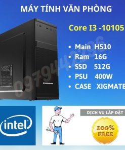 MÁY TÍNH VĂN PHÒNG I3 10105( CORE I3 10105 / H510 / 16GB / 512GB )