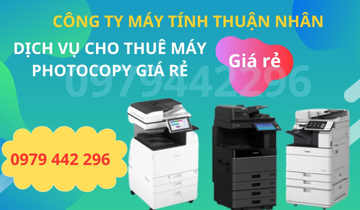 THUE MAY PHOTO COPY LONG AN