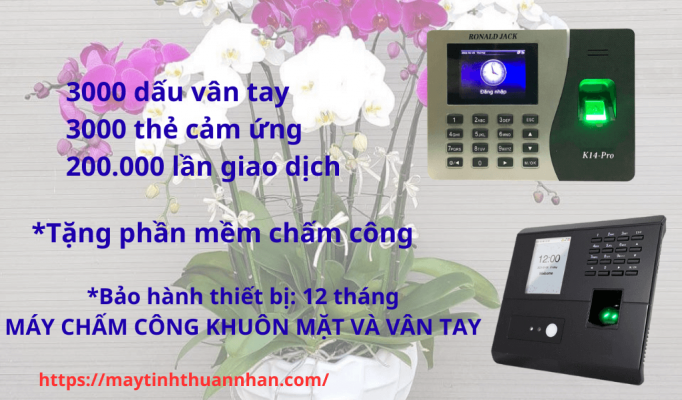 may cham cong van tay khuon mat 1