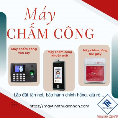 may cham cong van tay khuon mat the giay 1