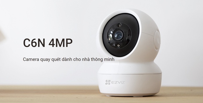Camera IP Wifi quay thông minh EZVIZ C6N 4MP chính hãng
