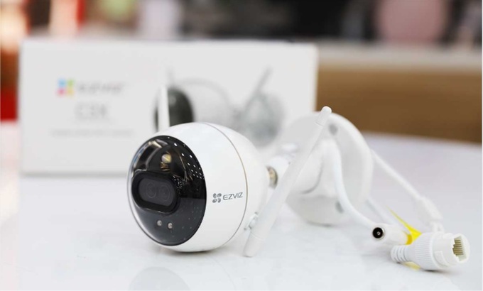 Camera thông minh Wifi ngoài trời EZVIZ CS-H3 3K chính hãng
