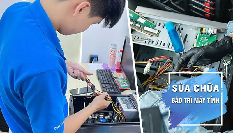 Dịch Vụ Sửa Chữa Máy Tính Bình Chánh Lấy Liền Giá Tốt Dịch vụ bảo trì, sửa chữa máy tính văn phòng tại Máy tính Thuận Nhân