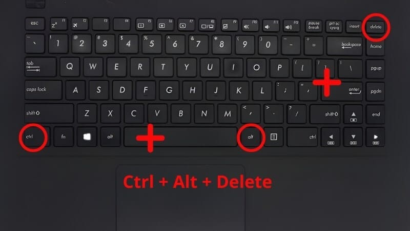 Máy tính bị treo, đơ nguyên nhân và cách khắc phục Nhấn tổ hợp Ctrl + Alt + Delete để mở bảng điều khiển hệ thống