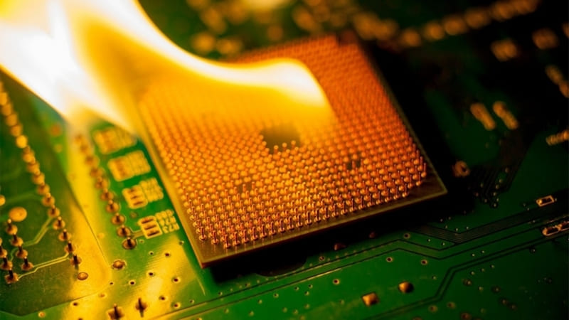 Nhiệt độ CPU có thể thay đổi tùy vào dòng chip