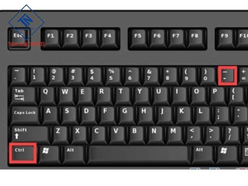 Cách đưa màn hình trở lại bình thường khi bị phóng to hoặc thu nhỏ