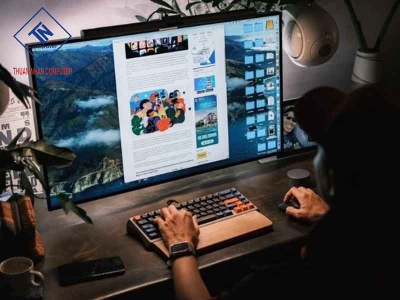 Độ tương phản ảnh hưởng thế nào đến màn hình máy tính - laptop