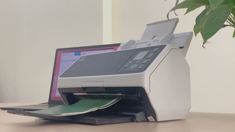 Scan tài liệu thành file PDF bằng máy in đa năng