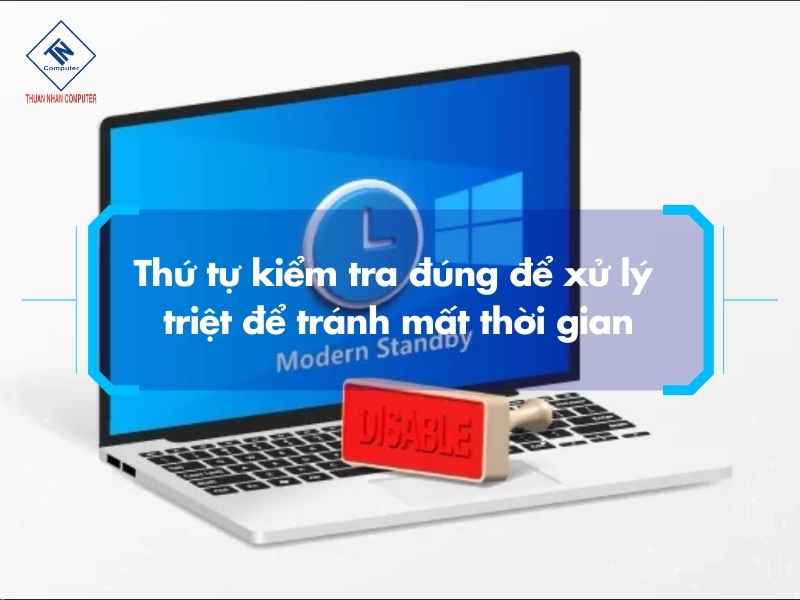 Thứ tự kiểm tra đúng để xử lý triệt để tránh mất thời gian