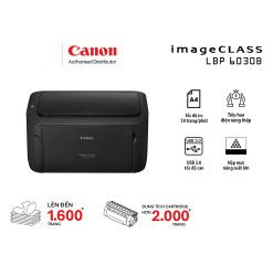 Máy in laser đen trắng Canon LBP6030B (In| A4| A5| USB) - Hộp mực lớn hơn