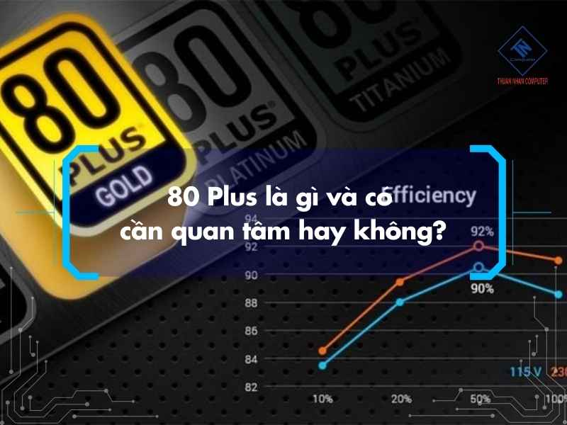 Cách tính nguồn cho PC chuẩn khi build máy và nâng cấp cấu hình 80 Plus là gì và có cần quan tâm hay không?