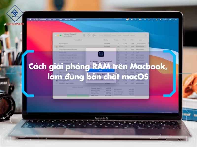 Cách giải phóng RAM trên Macbook, làm đúng bản chất macOS