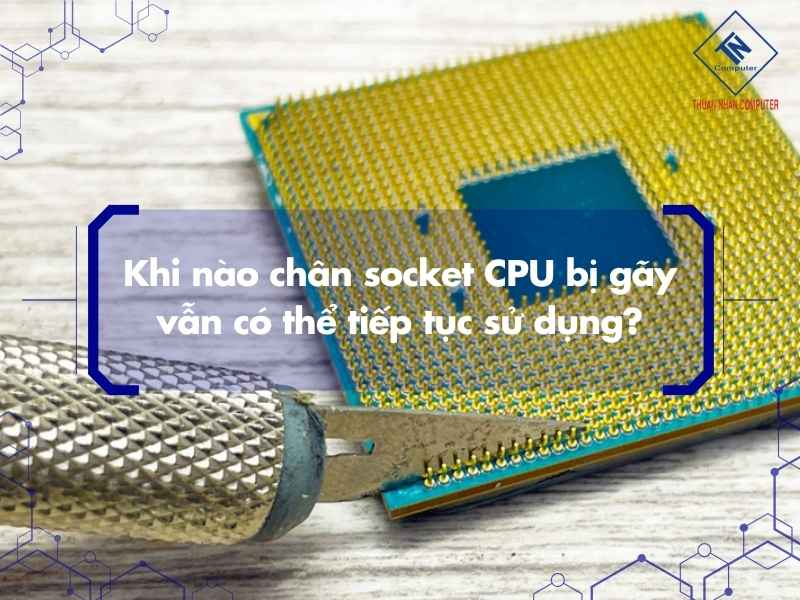Khi nào chân socket CPU bị gãy vẫn có thể tiếp tục sử dụng?