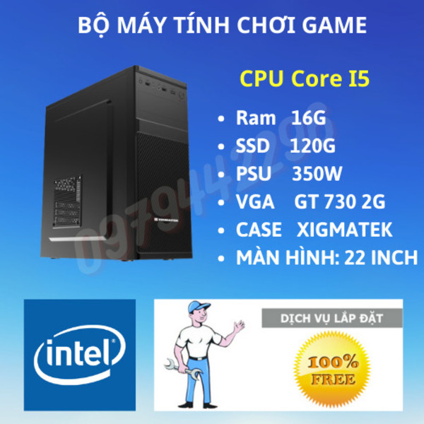 Máy tính Chip Core i5 – Chuyên trị game, đồ họa mượt mà